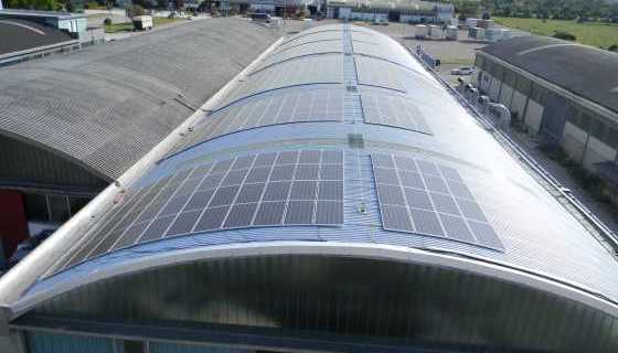 Impianto fotovoltaico con bonifica amianto da 108 kW